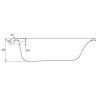 CERSANIT - VANA VIRGO 150X75 cm S301-048