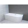 volne stojaca vana luxury biela so strbinovym prepadom