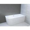 volne stojaca vana luxury biela so strbinovym prepadom