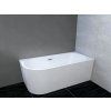 volne stojaca vana luxury biela so strbinovym prepadom