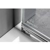 SIGMA SIMPLY štvorcová sprchová zástena 1100x1100 mm, rohový vstup, číre sklo