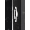 SIGMA SIMPLY štvorcová sprchová zástena 1100x1100 mm, rohový vstup, číre sklo