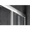 SIGMA SIMPLY štvorcová sprchová zástena 1100x1100 mm, rohový vstup, číre sklo