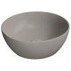 PURA keramické umývadlo na dosku, piemer 32cm, tortora mat
