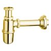 RETRO Umývadlový sifón 5/4", odpad 32mm, zlato