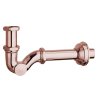 Bidetový sifón 5/4", odpad 32mm, červené zlato