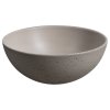 MINOR betónové umývadlo na dosku, priemer 26cm, piesková