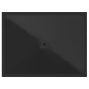 Keramická sprchová vanička, obdĺžnik 120x90x2cm, čierna mat