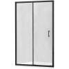 MEXEN - Apia posuvné sprchové dveře 100, transparent, černá 845-100-000-70-00