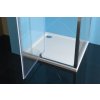 EASY obdĺžniková sprchová zástena pivot dvere 900-1000x700mm L/P varianta, brick sklo