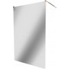 MEXEN/S - KIOTO samostatně stojící sprchová zástěna 120 x 200, zrcadlové, růžové zlato 800-120-002-60-50