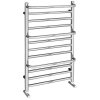 MANISA vykurovacie teleso 500x800mm, s tromi madlami pre uterák, chróm