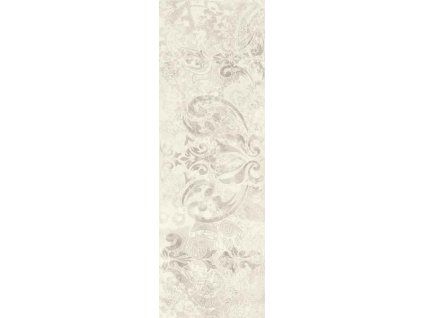 Silence SILVER carpet dekor 25X75 lesklá