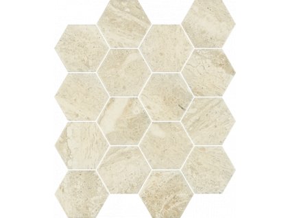 SUNLIGHT STONE BEIGE MOZ HEXAGON 22X