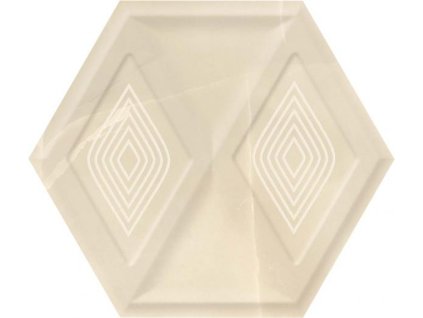 ILLUSION BEIGE HEXAGON