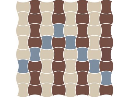 MODERNIZM MOZ BIANCO MIX B (3,6X4,4)