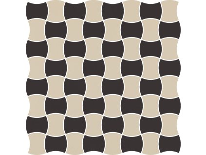 MODERNIZM MOZ NERO MIX C (3,6X4,4) 3