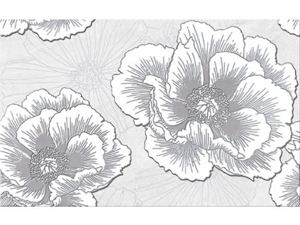 FERRATA GREY INS FLOWER 25X40