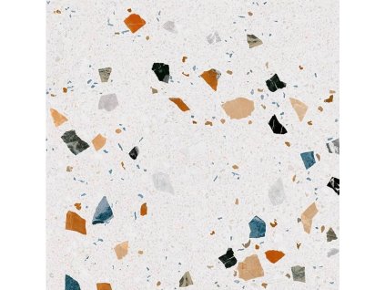 dlazba terazzo multicolor matna rektifikovana 60 x 60 cm