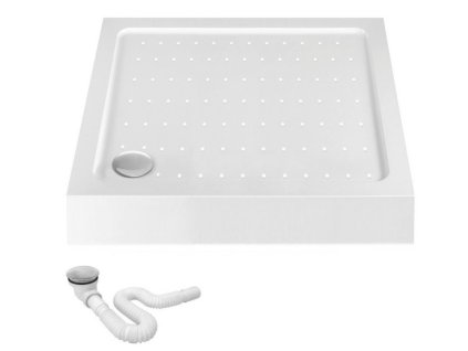 13456 rea calisto 80 80 15 stvorcova sprchova vanicka akrylat so sifonom