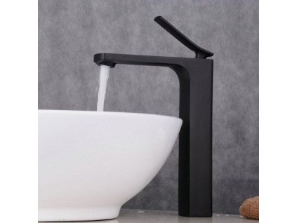 16624 rea sonic black high umyvadlova stojaca bateria