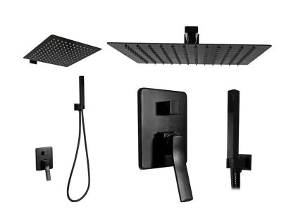 16780 rea sonic black podomietkovy sprchovy set