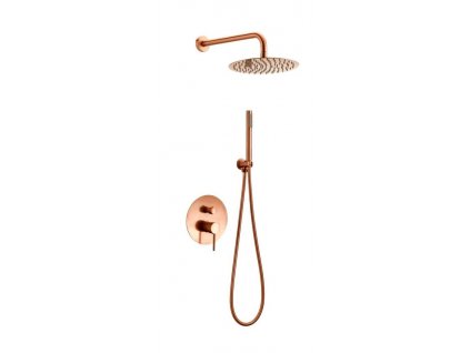 REA LUNGO ROSE GOLD podomietkový sprchový set so sprchovou batériou