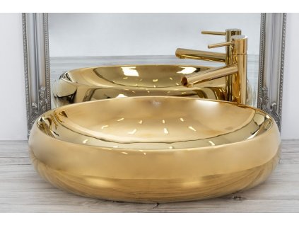 16990 rea melania 60x41 gold gold pultove umyvadlo