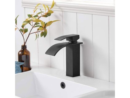 17548 rea falcon 18 black umyvadlova stojaca bateria