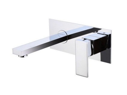 17746 mexen cube chrom podomietkova umyvadlova nastenna bateria