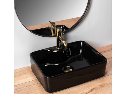 17767 rea kelly 49x38 black pultove umyvadlo