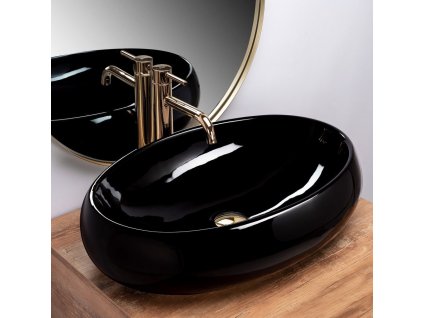 17797 rea melania 60x41 black pultove umyvadlo
