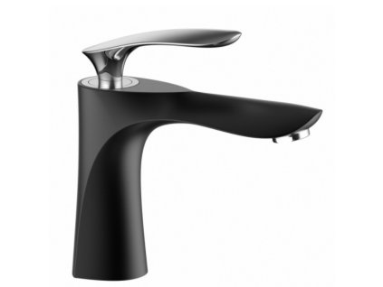 17854 mexen lily black chrom nizka umyvadlova stojaca bateria