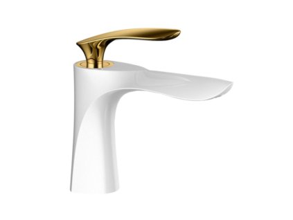 17857 mexen lily white gold nizka umyvadlova stojaca bateria