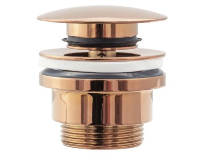 17896 rea umyvadlovy vpust rose gold klik klak univerzalny