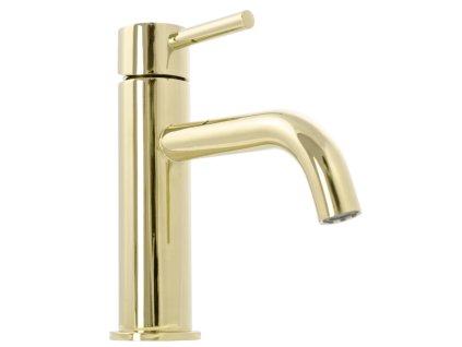 17935 rea lungo light gold umyvadlova stojaca bateria