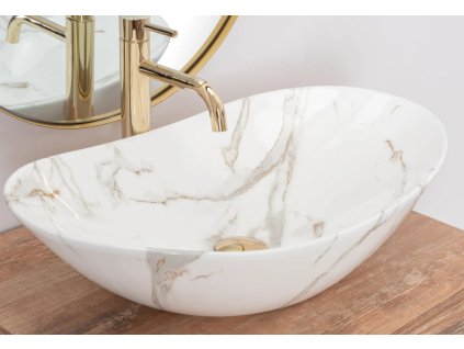 18151 rea royal 61x36 shiny aiax pultove umyvadlo