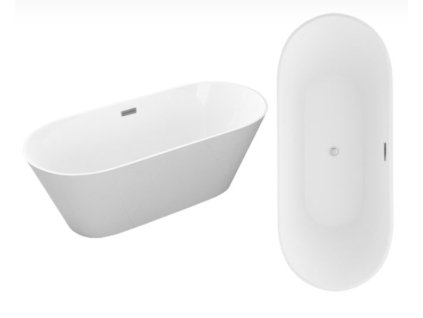 18217 mexen flavia 170 x 80 volne stojaca vana