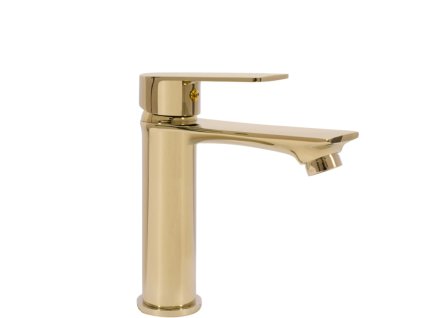 18241 rea mayson light gold nizka umyvadlova stojaca bateria