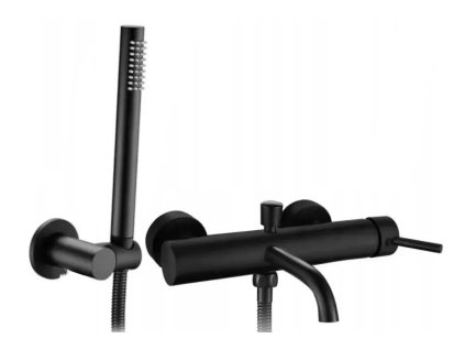 18274 rea lungo black vanova sprchova nastenna bateria