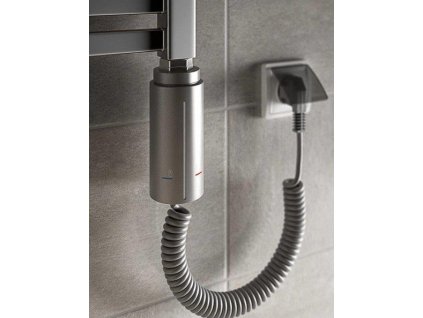 18301 instal projekt hot 1200 w silver vyhrevna tyc s termostatom