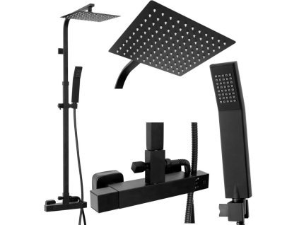 18535 rea milan black sprchovy set s termostatickou bateriou