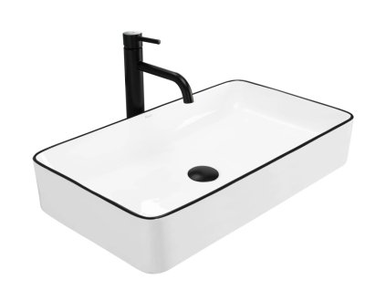 19186 rea denis 62x35 black edge pultove umyvadlo