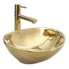 16420 rea sofia 41x34 gold pultove umyvadlo