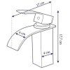 16561 1 rea falcon 18 chrome umyvadlova stojaca bateria
