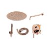 16936 5 rea lungo rose gold podomietkovy sprchovy set so sprchovou bateriou