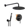 17131 rea lungo black podomietkovy sprchovy set so sprchovou bateriou