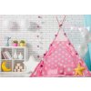 17890 1 detsky stan teepee ruzovy 120 120 180
