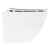 REA CARLO RIMLESS FLAT WC MISA so sedátkom  Rozmery (mm): 370x490x330