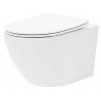 REA CARLO RIMLESS FLAT WC MISA so sedátkom  Rozmery (mm): 370x490x330